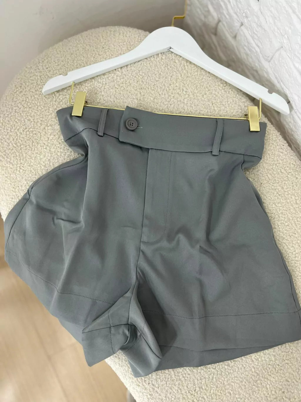 KIT com 3 Shorts alfaiataria