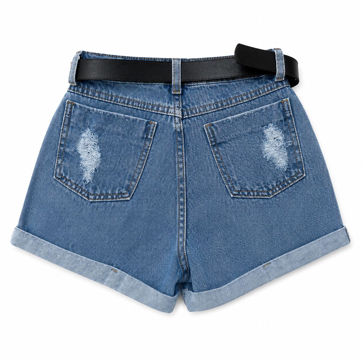 KIT 4 PEÇAS  SHORTS JEANS [ PROMOÇÃO ATIVA ]