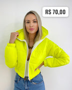Jaqueta Puff Sem Capuz