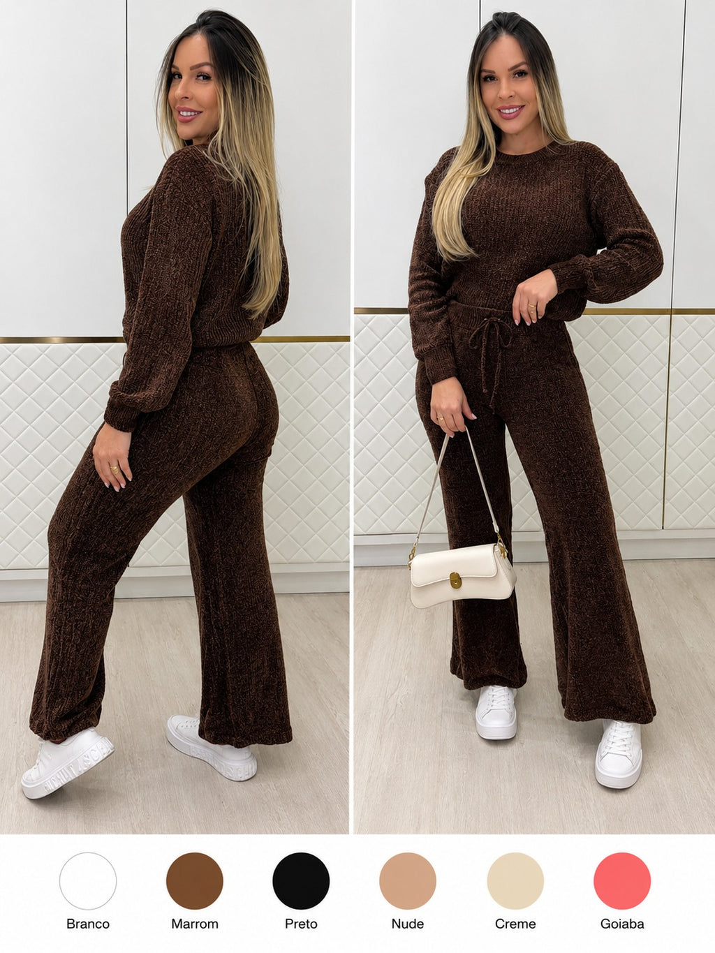 Conjunto Inverno Feminino 669 ( Peça inclusa no Queimão  de Inverno )